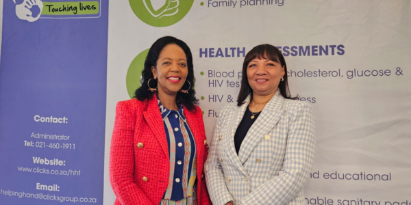 Dr Judy Dlamini and Clicks Group CEO 600x300.png
